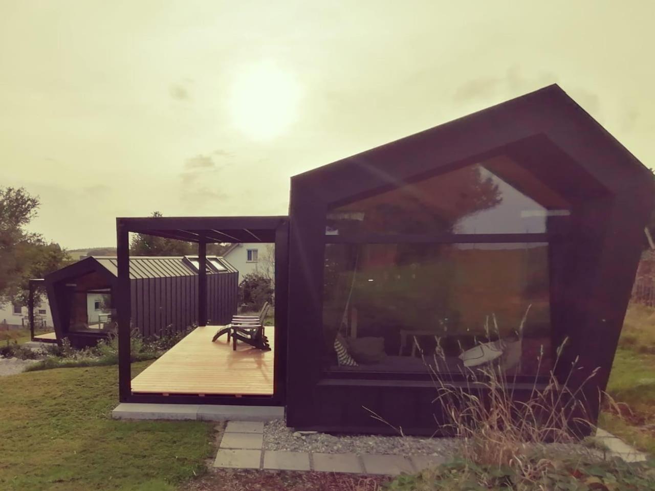 Tiny House 1 Im Schoenen Allgaeu Mit Grossem Garten, Naturnah Bad Wurzach Exterior foto
